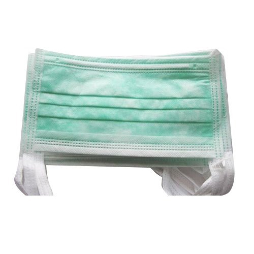 Tie On 3 Ply Face Mask