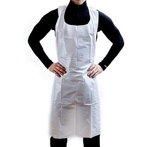 PP White Disposable Apron