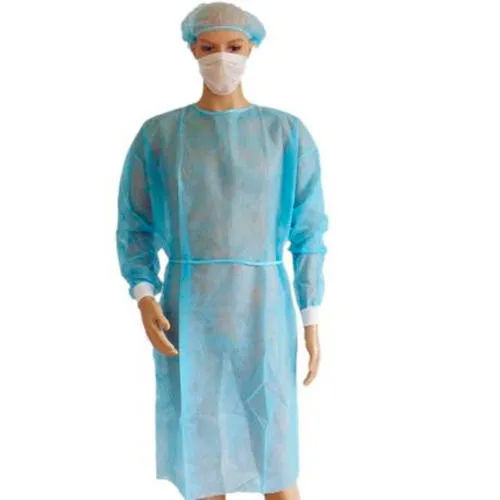 Blue Disposable Surgical Gown Grade: High Grade Quality Product .