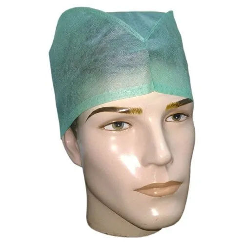 Green Sterile Surgical Cap