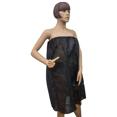 Black Disposable Gown