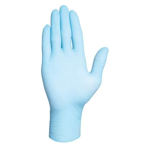 Blue Nitrile Hand Gloves