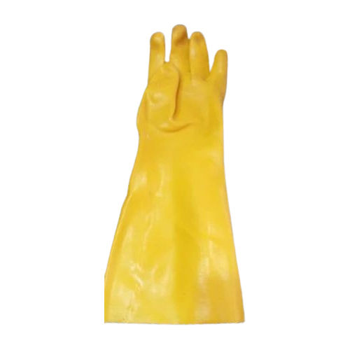 Yellow Industrial Rubber Gloves