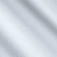 Cotton Pique Fabrics - 100% Soft Cotton Material, Classic Plain White Color | Light Weight, All-season Comfort, Easy Care