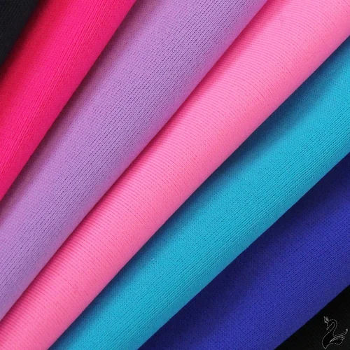 Washable Colored Cotton Lycra Fabric