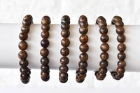 Bronzite Bracelet, Beaded Gemstone Bracelet