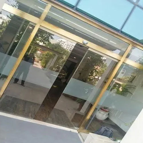 Brass Frame Sliding Glass Door Application: Interior