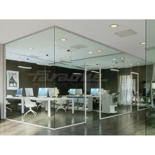 Glass Partition With Slim Line