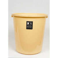 Plastic Trash Bin - Hdpe Material, 9 Inch Diameter X 10 Inch Height, Blue, Green, Red, Peach, Violet, Pink Colors | Color Coated Finish, Office And Home Use, Warranty Included