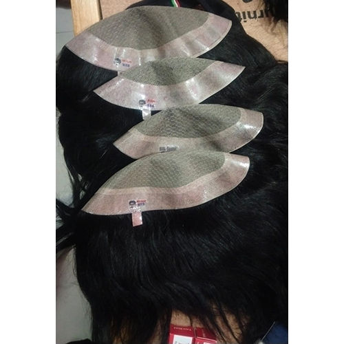 Black Super Silk Hair Patch