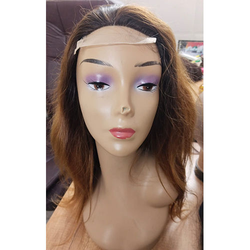 Black Colour Front Lace Wig