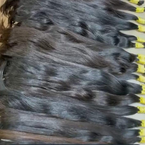 Single Donor Tample Unprocessed Virgin Human Hair Extensions