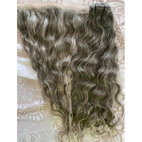 Grey Human Hair Extentions