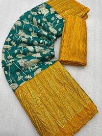 Rmp    279 Pochampally Saree - Color: 5 Colour
