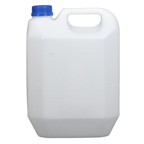 White 5 LTR JERRYCAN POLE TYPE