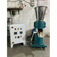 Blue Biomass Pellets Making