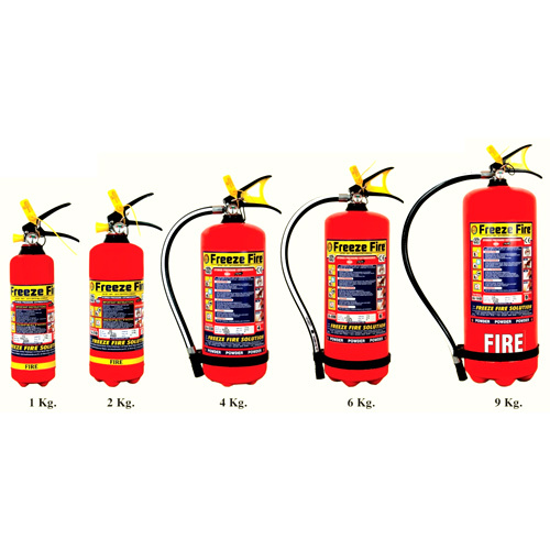 6 LTR Multipurpose Powder Based Stored Pressure Portable Fire Extinguishers