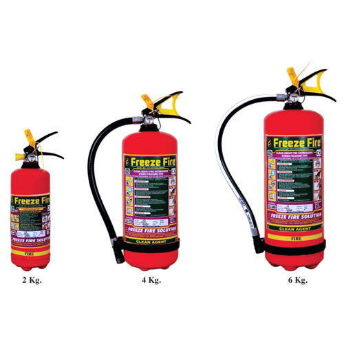 4 kg Clean Agent Stored Pressure Type Portable Fire Extinguishers