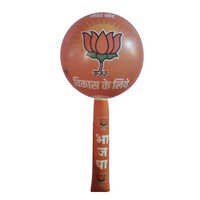 Bjp Advertising Balloon - Durable Pvc Material, Multicolor Round Design | Customizable, Non-toxic, Long-lasting Performance