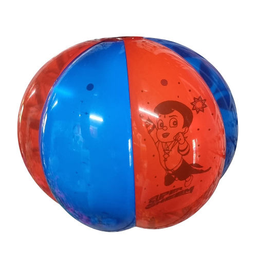 Multicolor Double Inflatable Ball Kids Toy