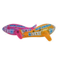 Multicolor Inflatable Air Toys Airplane - Durable Pvc Material, Vibrant Multicolor Design, Customizable Printing | Ideal For Indoor And Outdoor Play