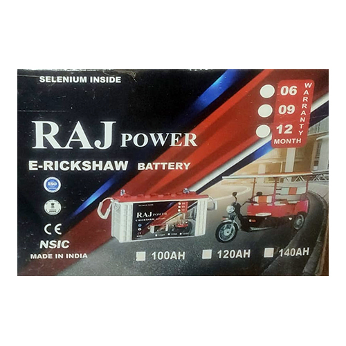 Industrial E-Rickshaw Battery