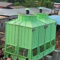 Cooling Tower With Double Fan