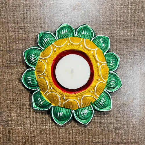 Printed Diwali Wax Diya