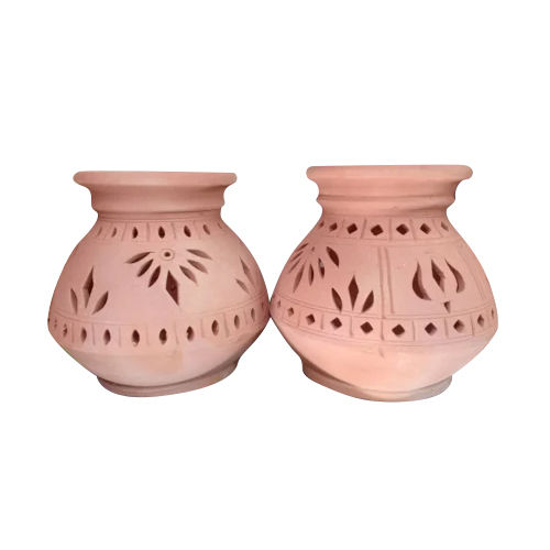 Navratri Garba Clay Pot Interior Coating: Coated