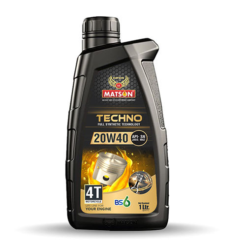 4T 20W40 Synthetic Engine Oil Pack Type: Box