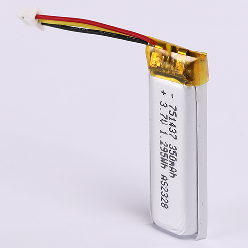 751437 350 MAH 3.7V Polymer Battery