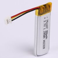 751437 350 MAH 3.7V Polymer Battery