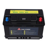 12.8V 80Ah 1024WH LifePO4 Battery
