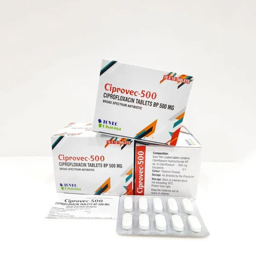 500mg Ciprofloxacin Tablets BP