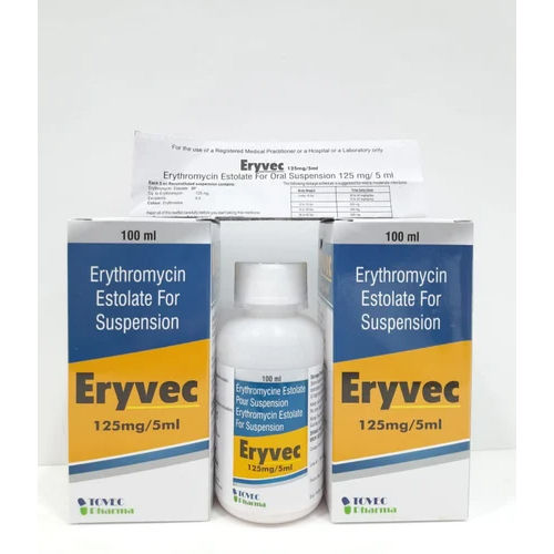 100Ml Erythromycin Estolate For Suspension General Medicines