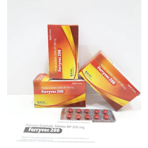 200mg Ferrous Sulphate Tablets Bp