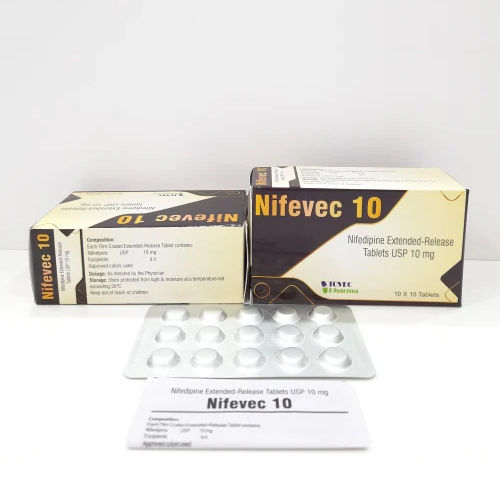 10mg Nifedipine Extended Release Tablets USP