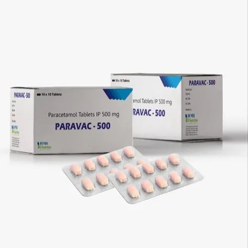 500Mg Paracetamol Tablets Ip General Medicines