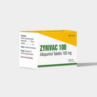 Allopurinol Tablets - 100mg Dosage | General Medicine For Gout And Kidney Stone Relief, Suitable For All