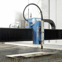 Automatic CNC Plasma Cutting Machine - Stainless Steel, Semi-Automatic Drive with Frequency Speed Control | Electric Operation, Precision Cutting Function