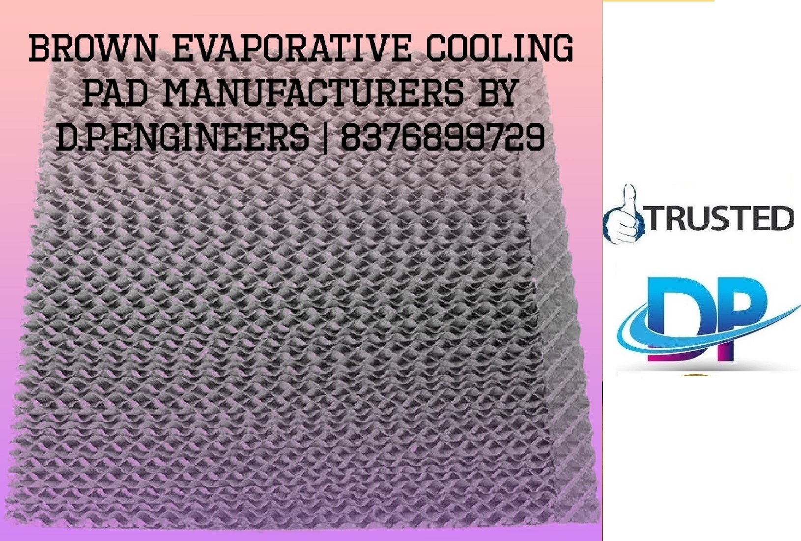 Air Washer Evaporative Cooling Pad by Sector 20 Noida Uttar Pradesh