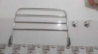 Bathroom Wall Mounted Foldable Hangers In Thenneri Chennai - Color: Silver