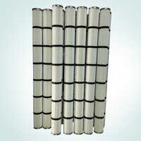 White Polyester Pleated Dust Collection Bags