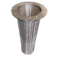 Silver Wedge Wire Screen