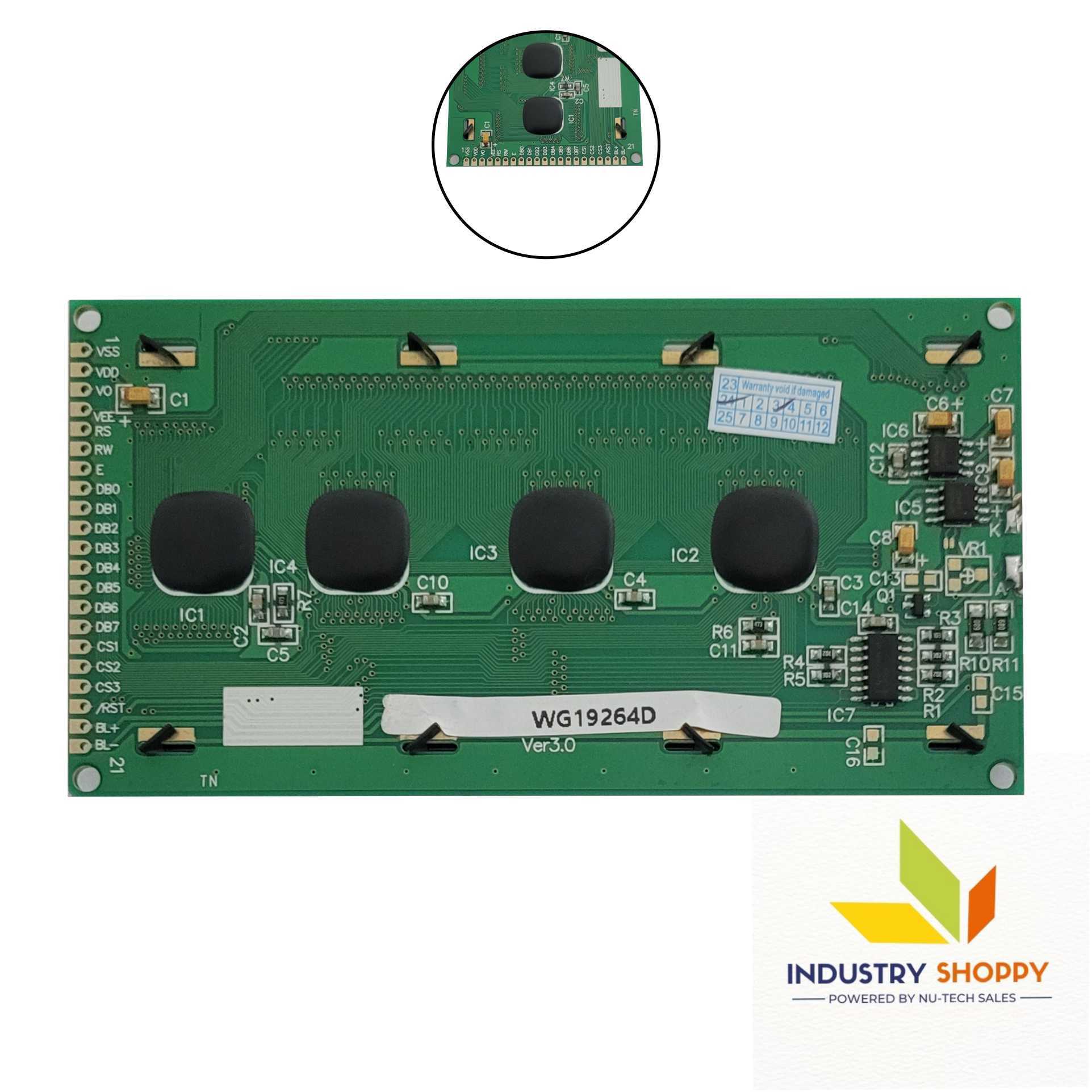 Compatible WG19264D LCD Module