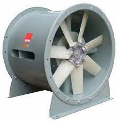 Axial Flow Fan - Steel Frame, 36 Inch Diameter , 1 HP Motor Power, 1750 RPM Speed, Aluminum Blades, 50 lbs Weight