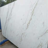 Golden Statuario Marble - Slab, 18mm To 20mm Thickness | White With Gold Veins, Density 2.71 G/cm3, Polished Surface, Customizable Sizes
