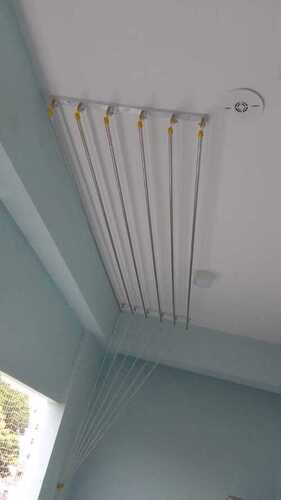 Apartment ceiling mounted cloth drying hangers in kallambedu Chennai