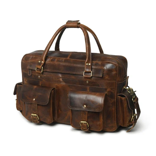 Brown Leather Laptop Bag