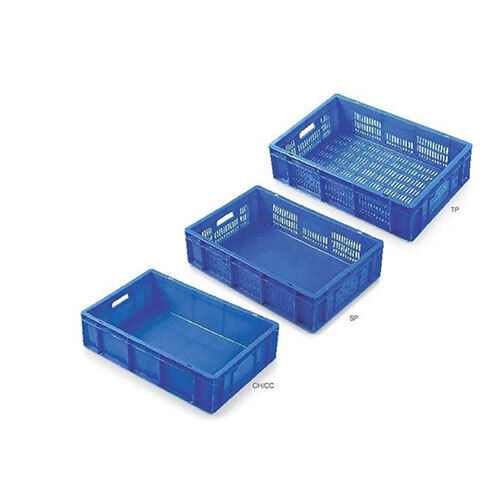 Blue 64160 Plastic Crates at Best Price in Ahmedabad | Hanumant Export ...